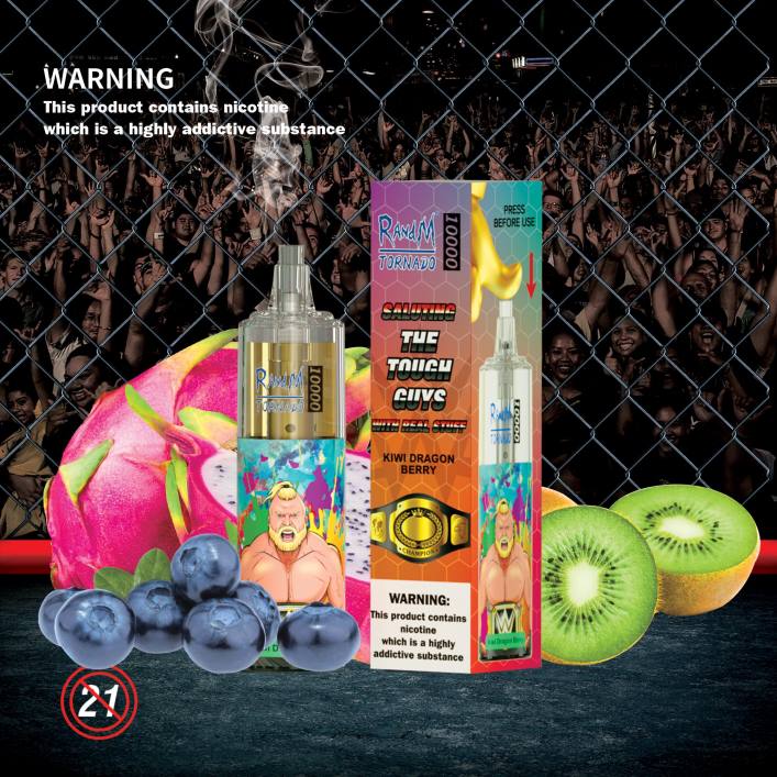 Tornado Vape Preis | RandM Tornado 00P2108 10000 Airflow Control Vape-Gerät 1St Erdbeerwassermelone